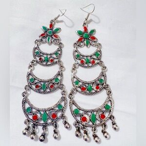 Tribal Afghan Earring